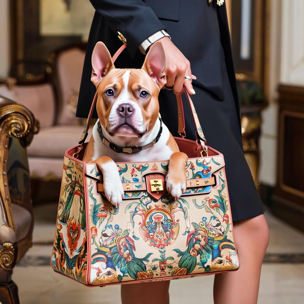 Изображение американского булли создано нейросетью по заказу автора канала