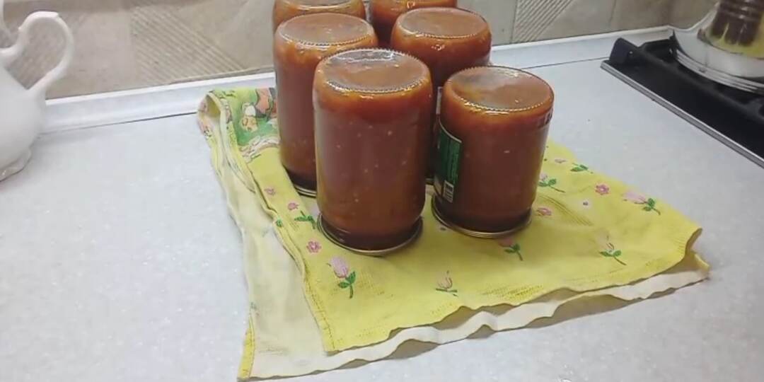 Аджика из кабачков