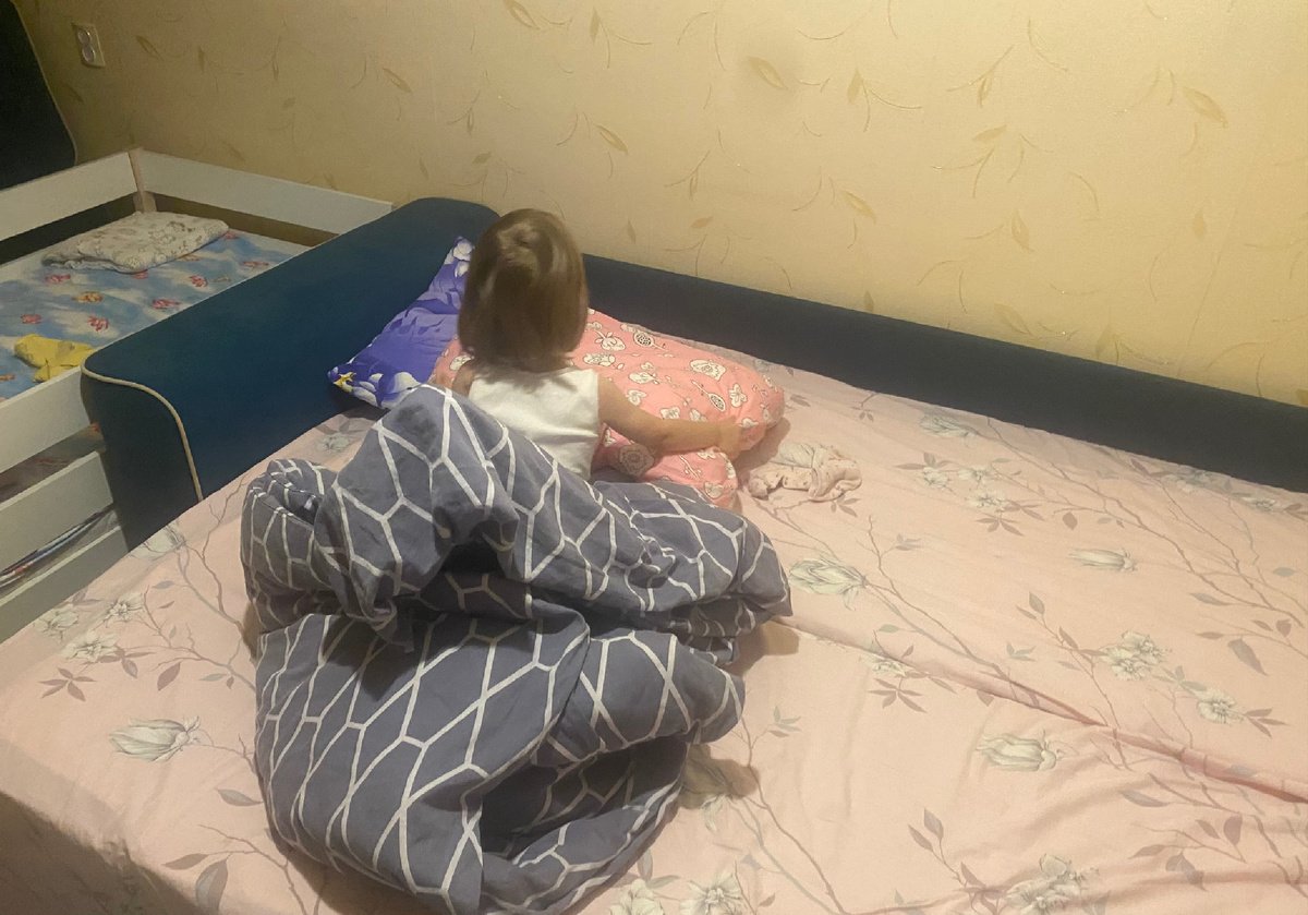 Саня тоже фанат поспать!