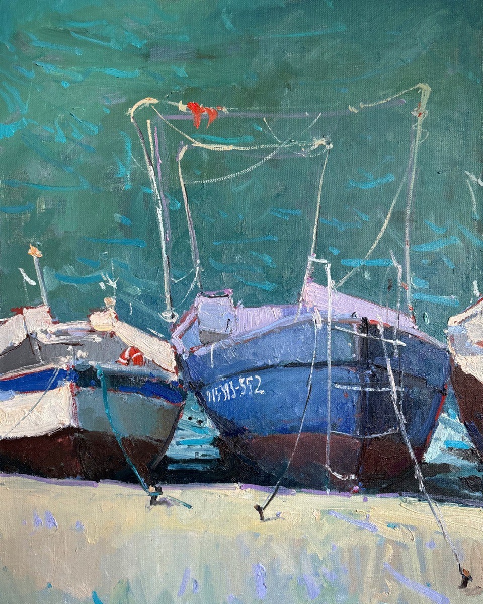 Балаклава - Вера Малай (30х40 см, холст, масло)