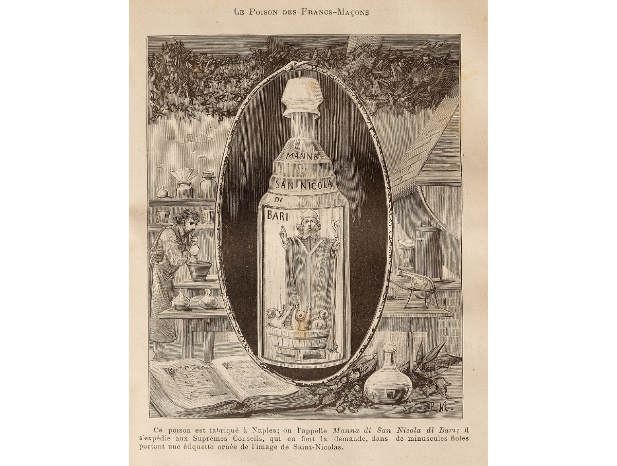 «Манна Святого Николая» (Aqua Tofana), созданный Пьером Межанелем.