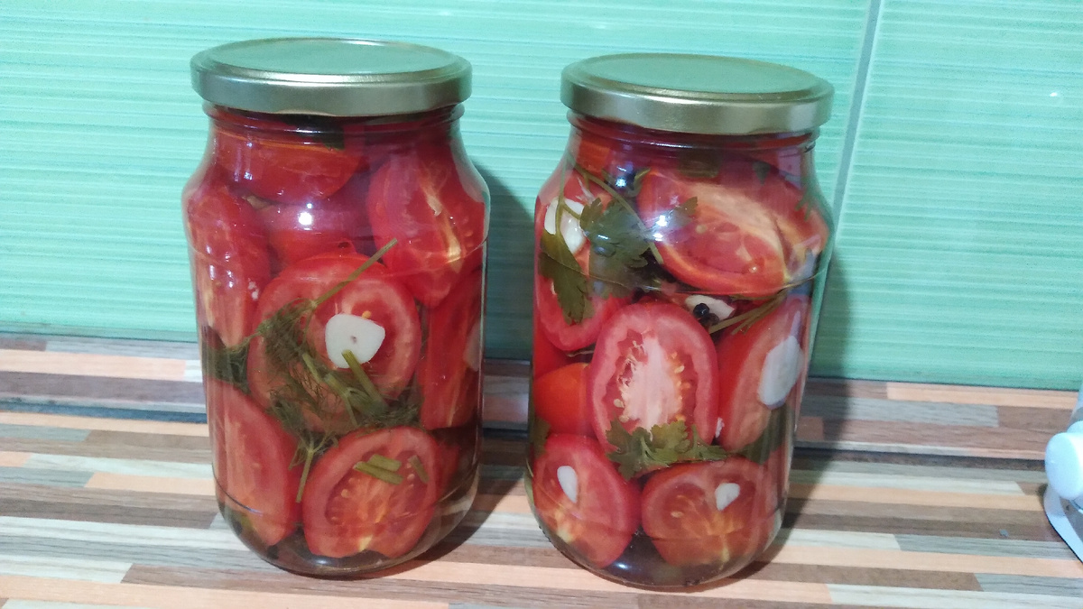 Заготовки на зиму. Помидоры без стерилизации