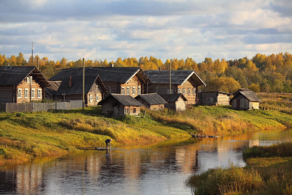 Фото: «Большая стирка», деревня Верала Архангельской области. Автор: Артем Самохвалов. Источник: vk.com/opennorthphoto