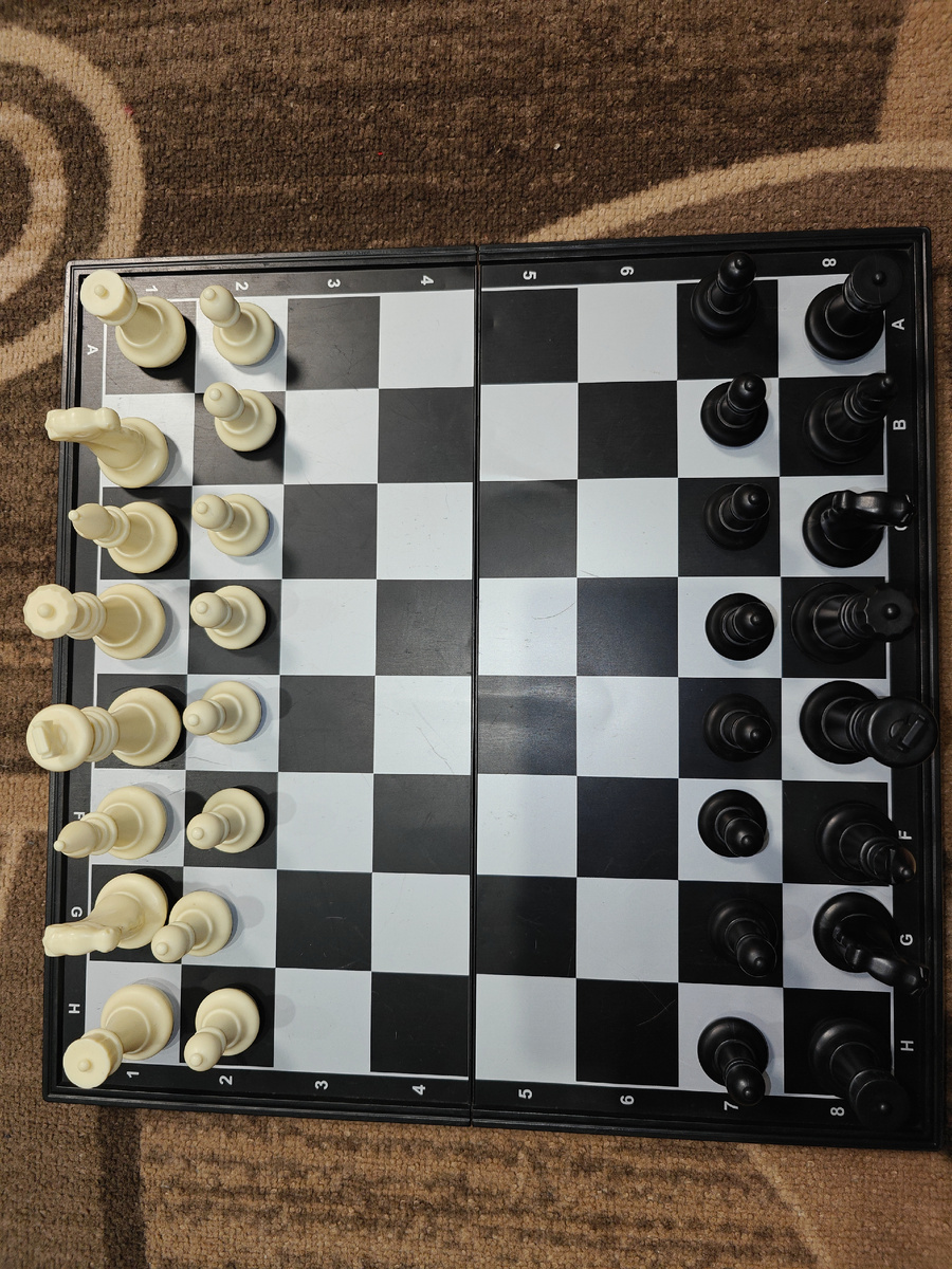 Шахматы, как наша жизнь - клетка белая, клетка чëрная