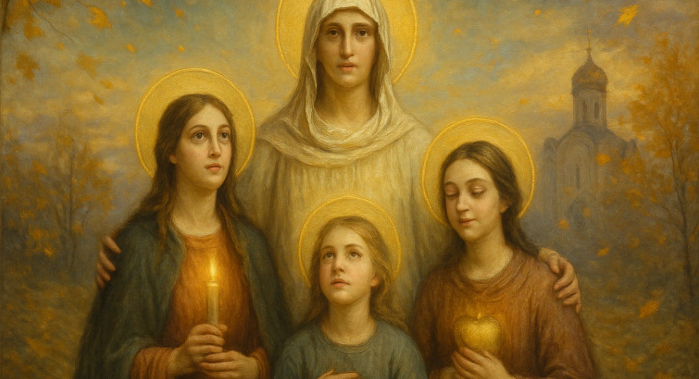 30 сентября — день мучениц Веры, Надежды, Любви и матери их Софии