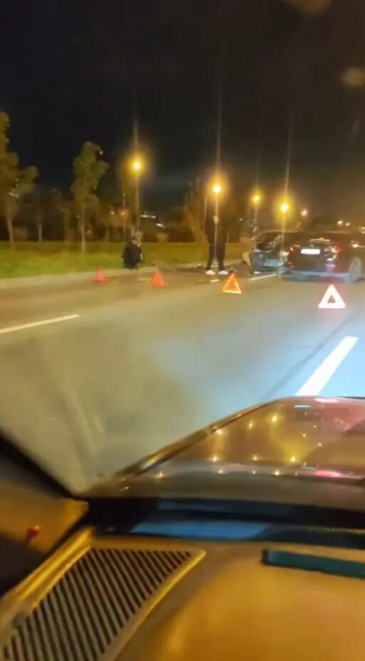    Фото: скриншот из видео в телеграм-канале «Мегаполис | ДТП и ЧП | Санкт-Петербург | Питер»