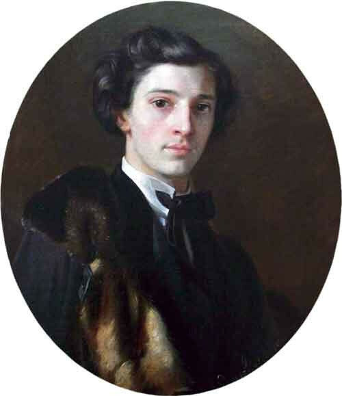 Микешин в юности