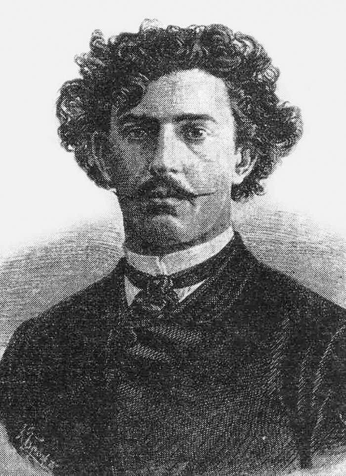 Микешин в молодости