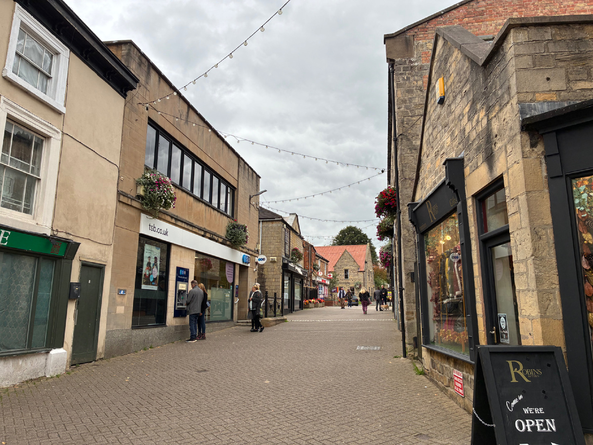 Улица в центральной части города Болсовер. Фото из личного архива