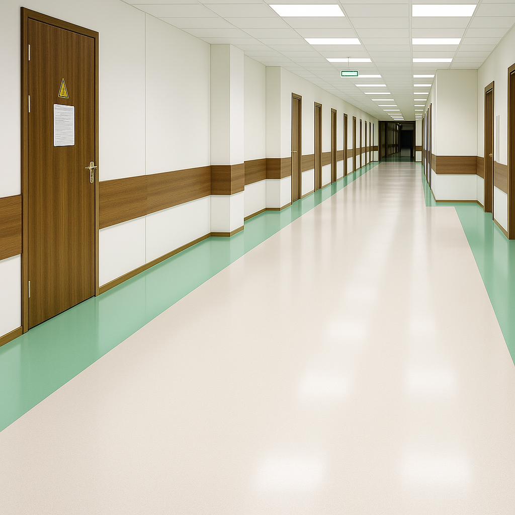 Пример линолеума для болниц