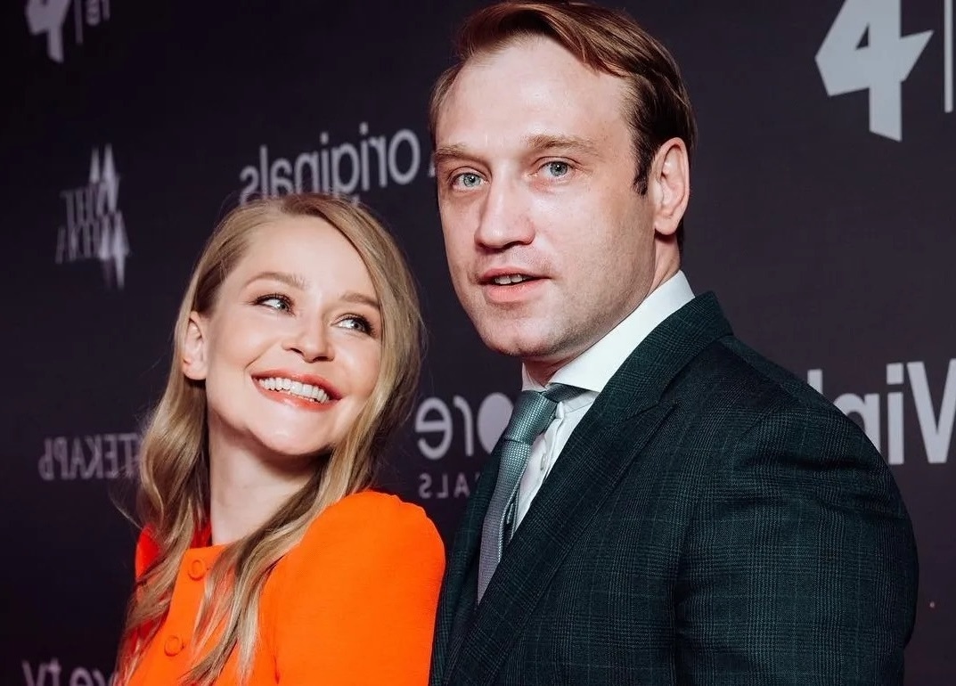 Юлия Пересильд и Михаил Тройник