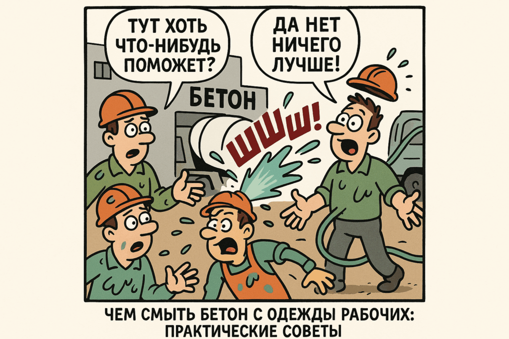    Смотрите, как эффективно удалить бетон с рабочей одежды с помощью простых советов!