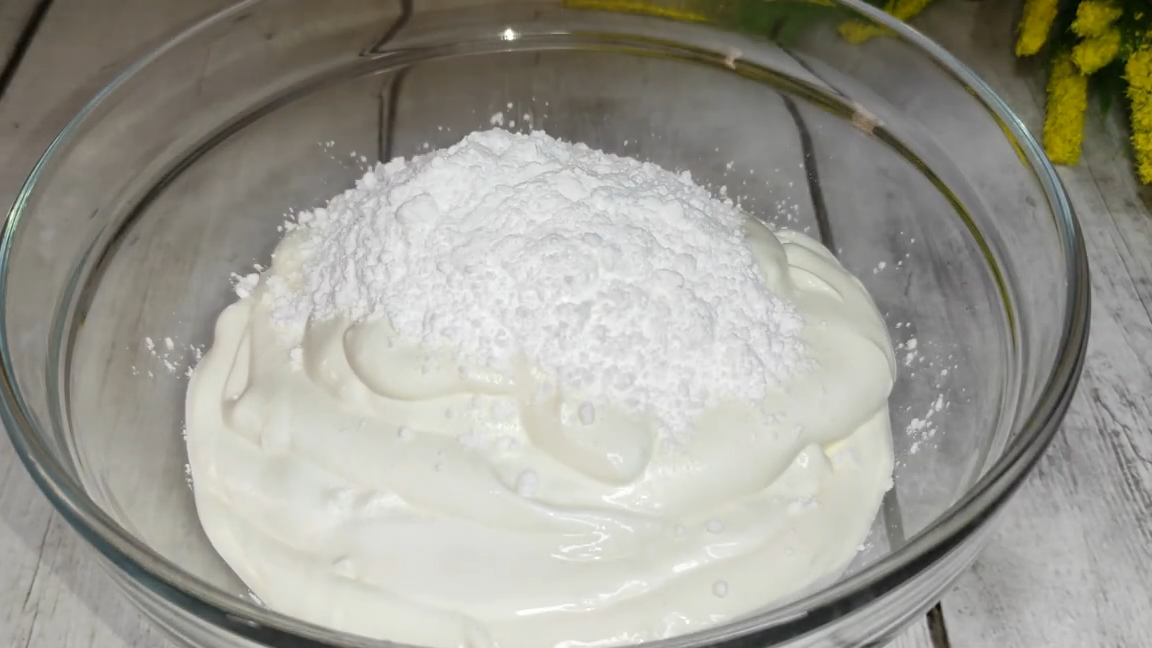 Торт за 15 минут без выпечки. Фото автора. 