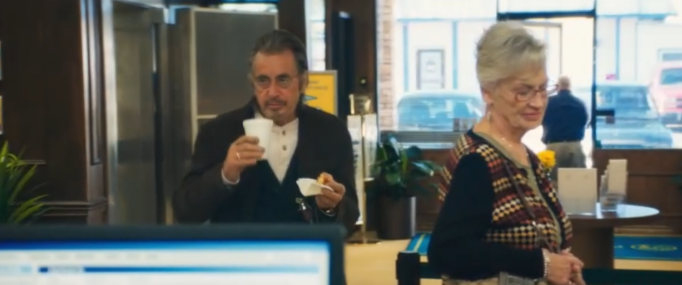 Анджело Манглхорн (в исполнении Аля Пачино) | скриншот из фильма 