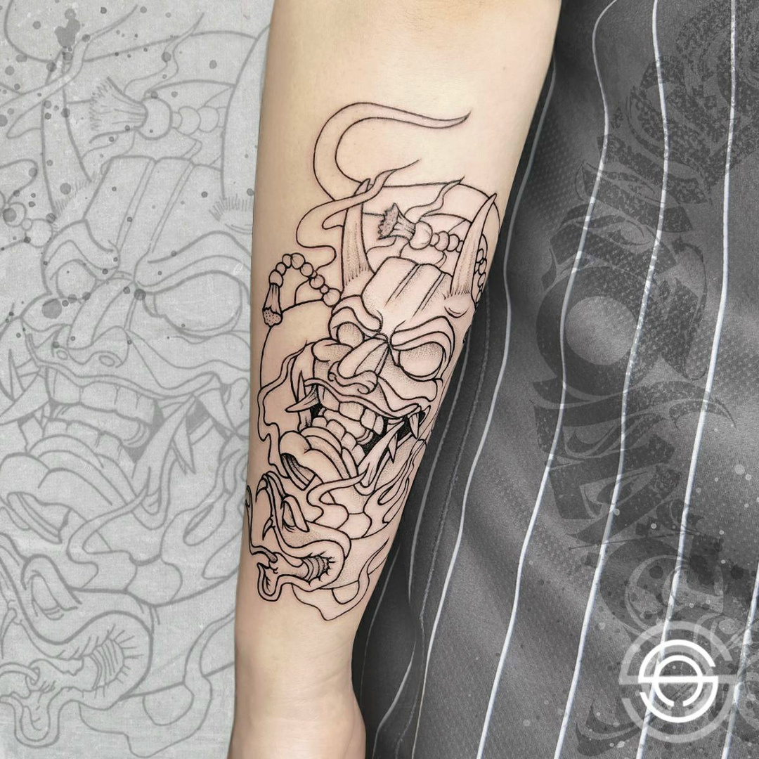 Тату на руке МСК