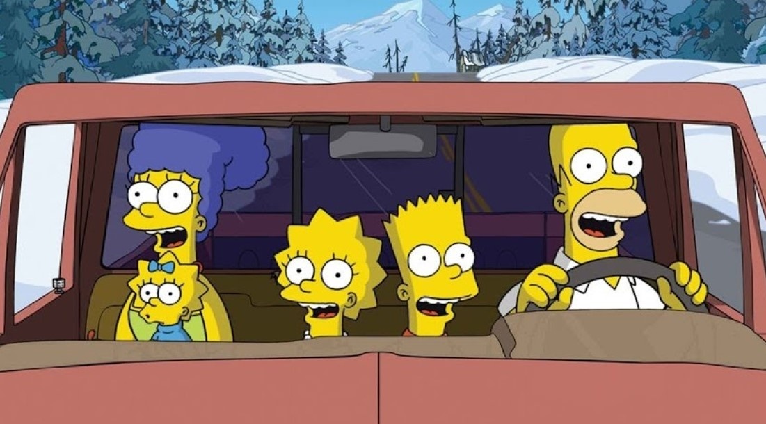     Кадр из мультфильма «Симпсоны в кино» (2007)