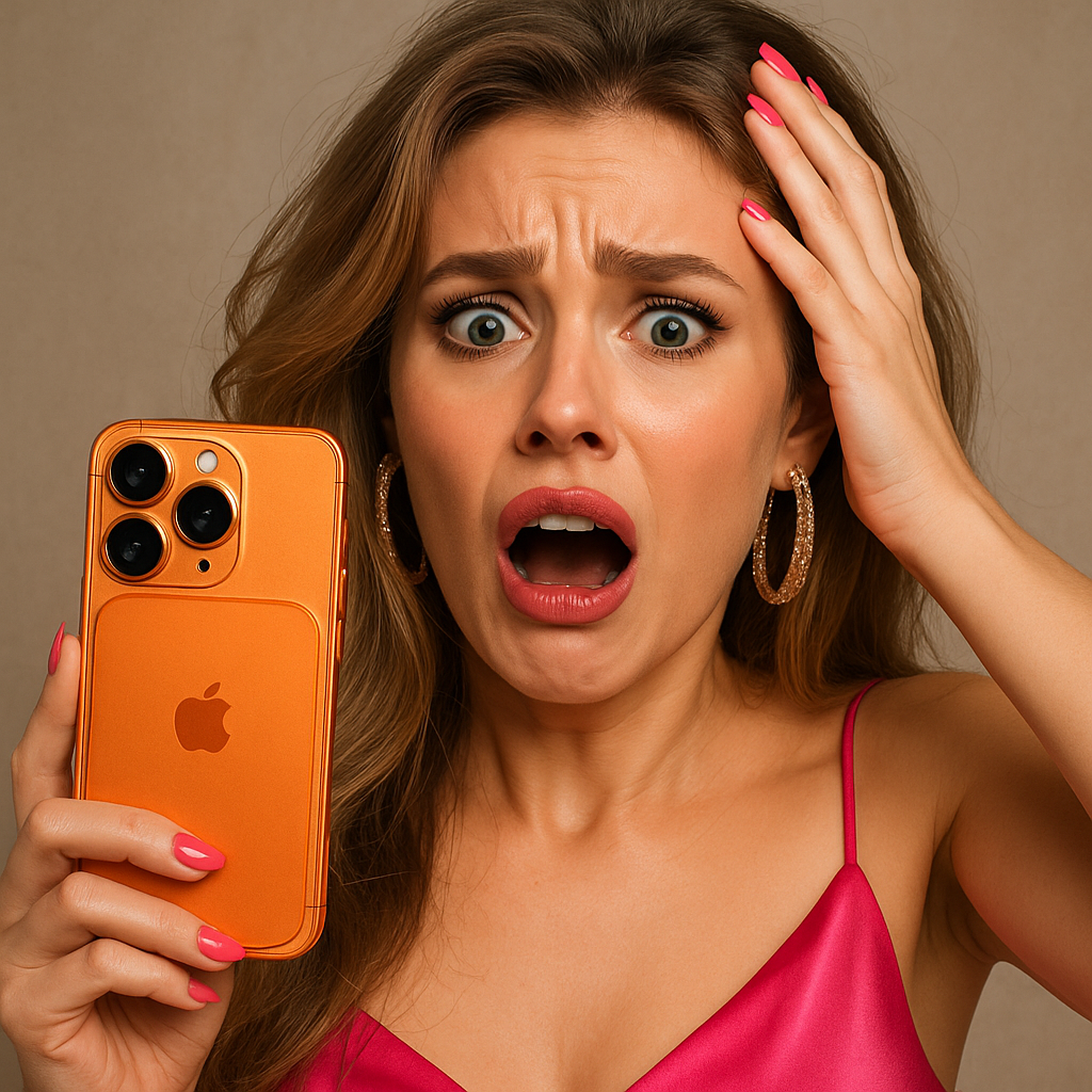 Когда перешла с 15 на 17 и поняла, что отдала 300 000 за оранжевый цвет…