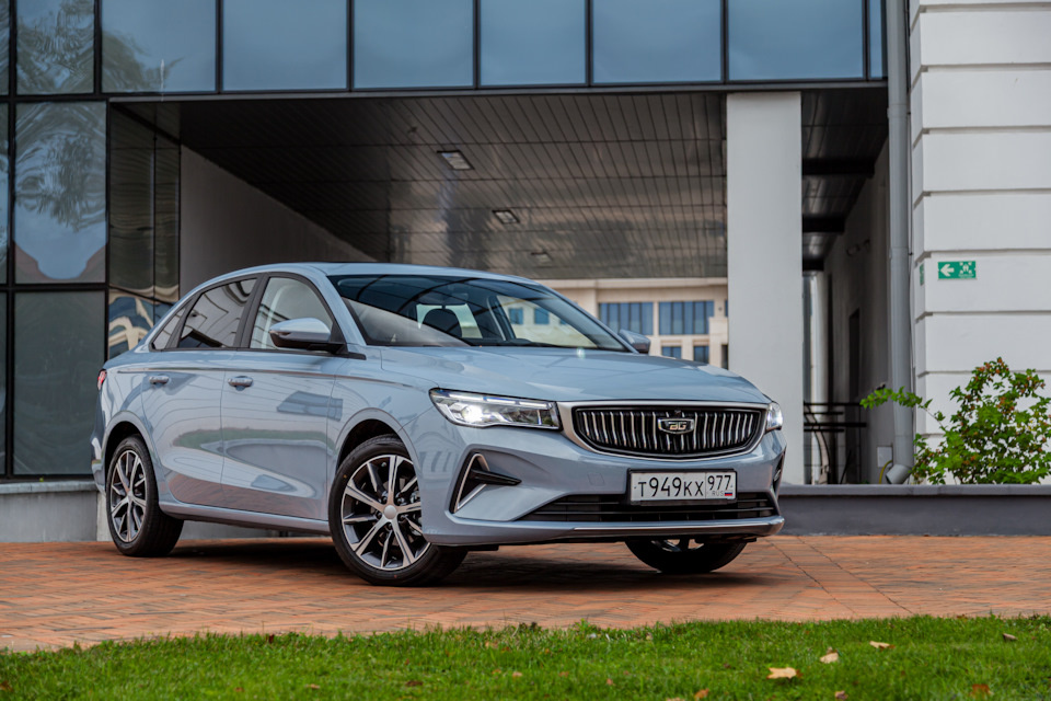 Новинка Belgee S50 во время пресс-тура в центре Минска