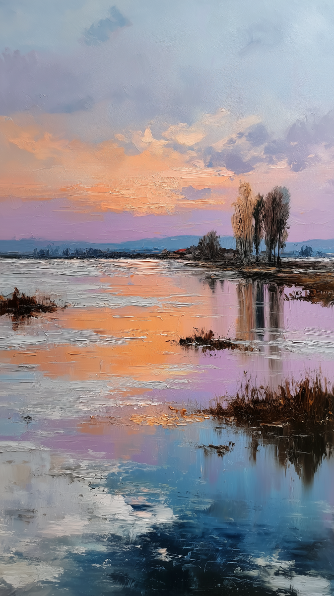 Весений закат