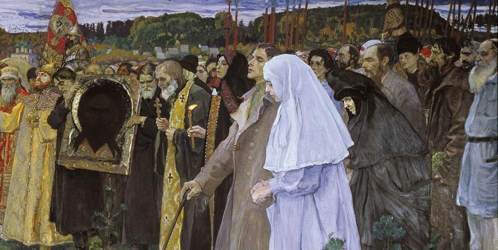 Нестеров М. В. На Руси (Душа народа). 1914-1916. Изображение из открытых источников