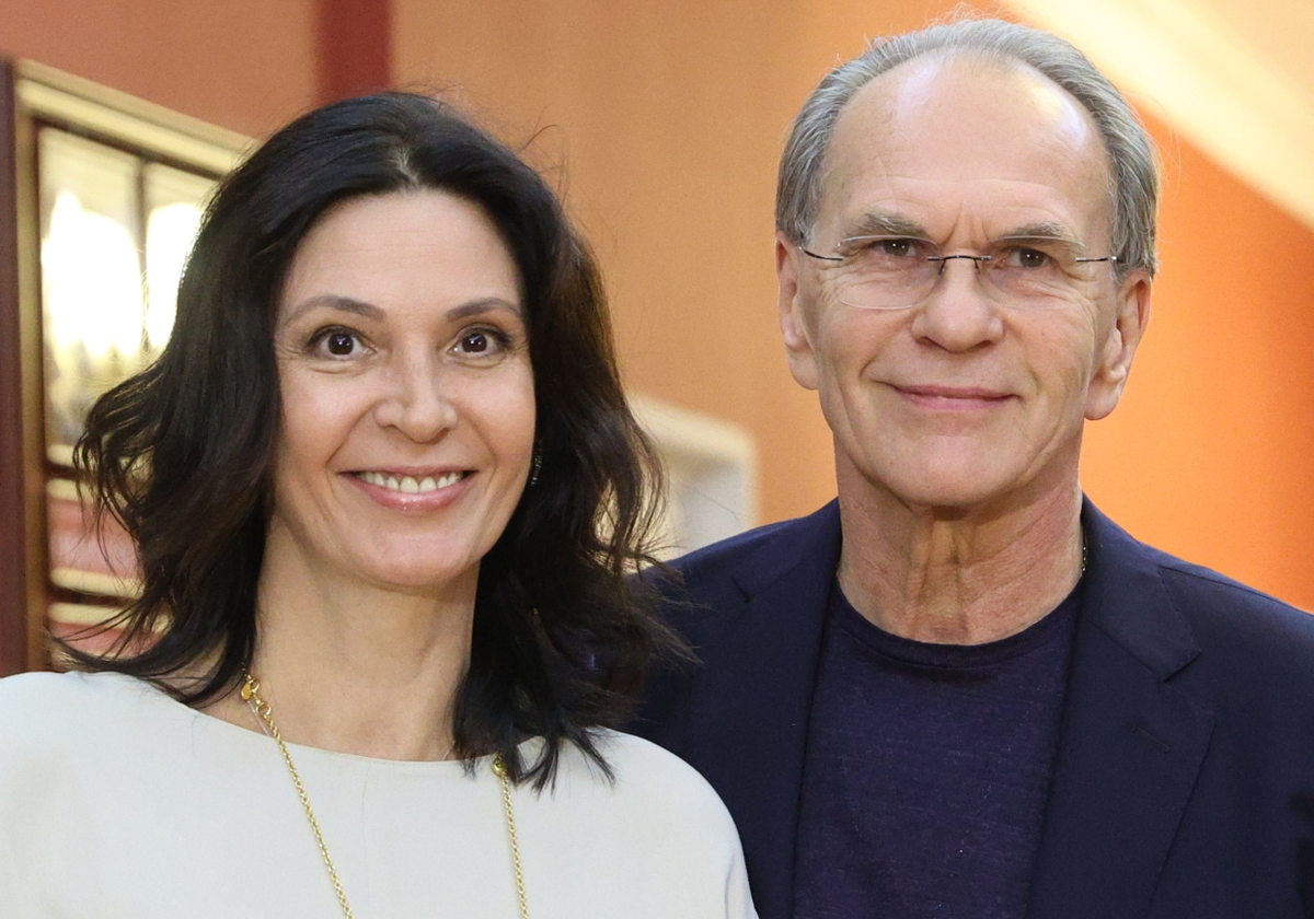 Алексей Гуськов и Лидия Вележева