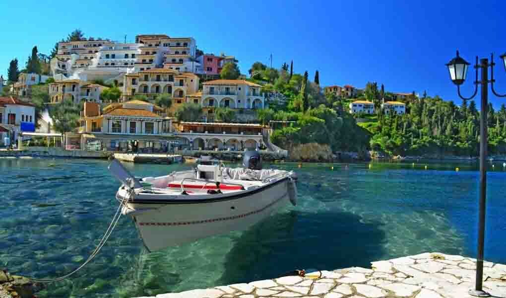 Греческий остров Корфу