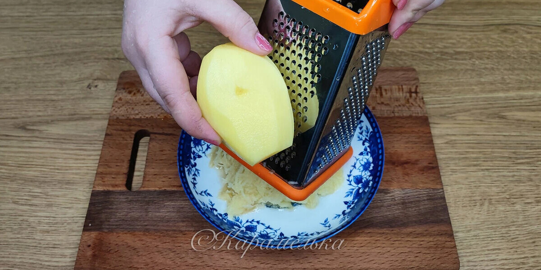 Драники по-белорусски без муки, простой рецепт который удивит всех