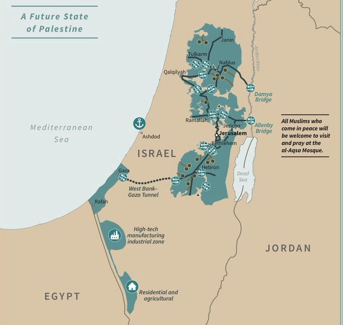    План Трампа для Израиля и Палестины