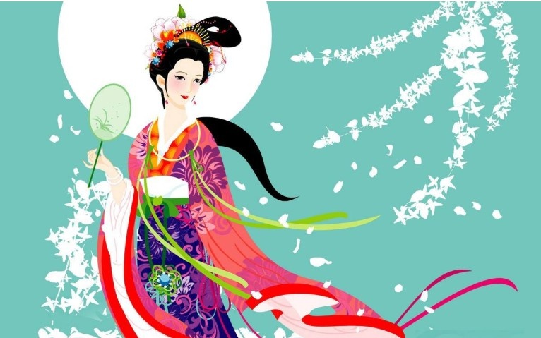 Небожительница Чанъэ. Иллюстрация: detail.zol.com.cn

