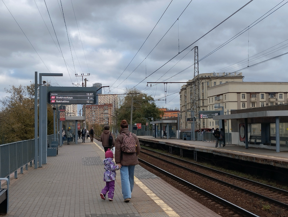 Платформа Дмитровская.