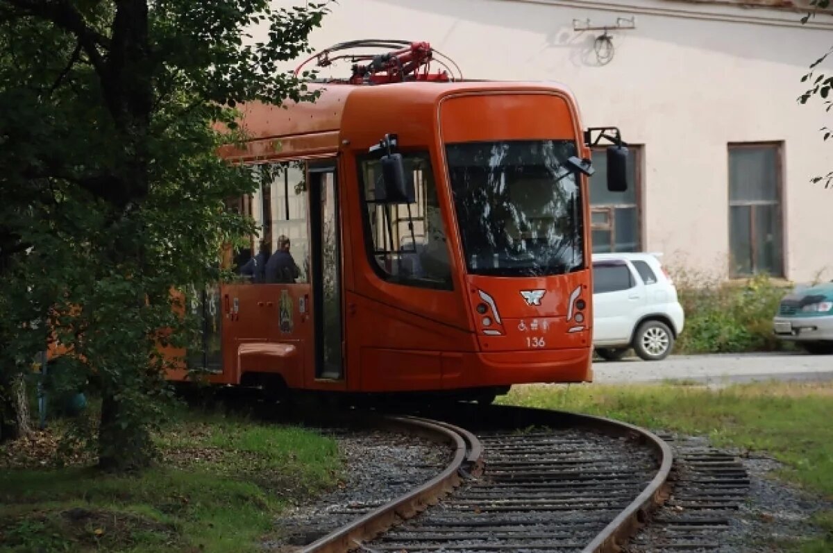    Трамвай № 2 изменит маршрут в Хабаровске с октября