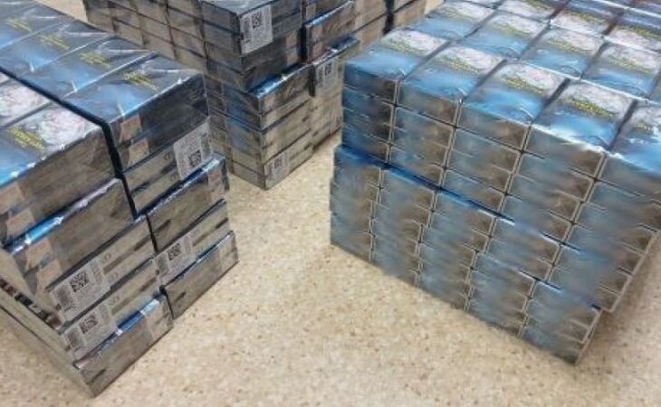 Сигареты. Фото: пресс-служба Алтайской таможни