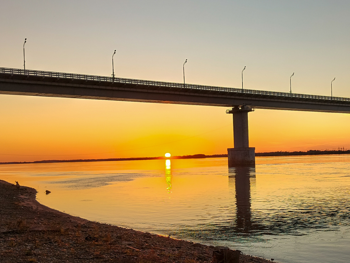 Мост на Большой Уссурийский остров