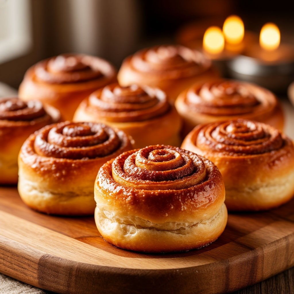 Булочка с корицей