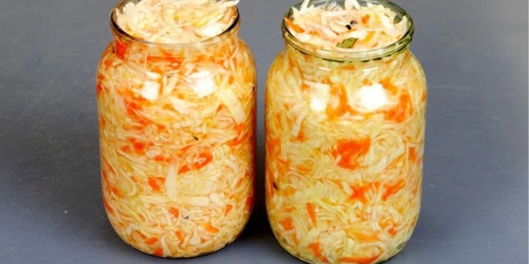 Маринованая капуста в банках на зиму.