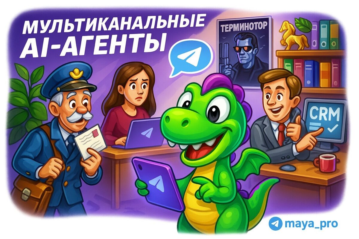    Мультиканальные AI-агенты: как почта, Telegram и CRM могут революционизировать ваш бизнес Артур Хорошев
