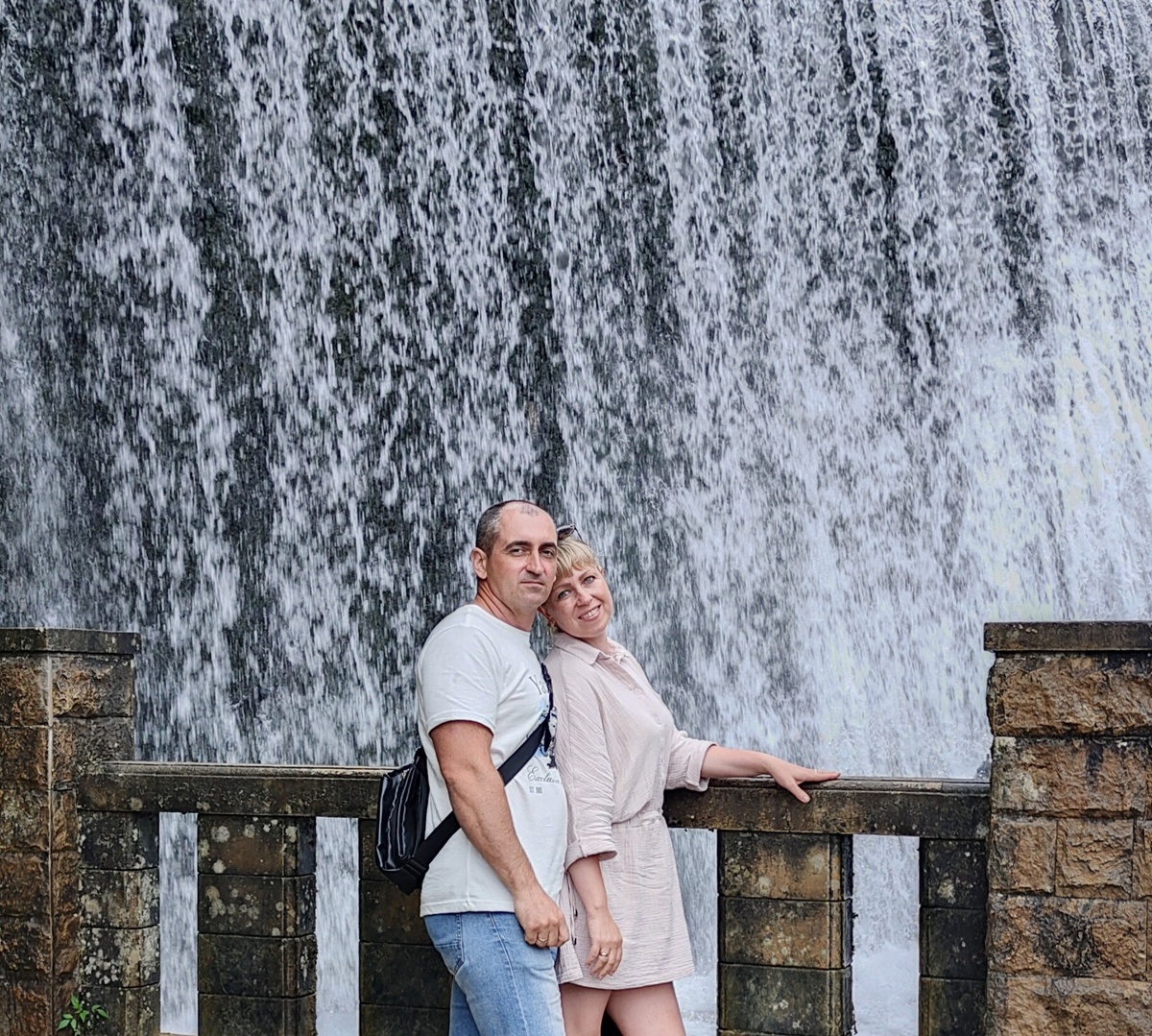 Новоафонский водопад