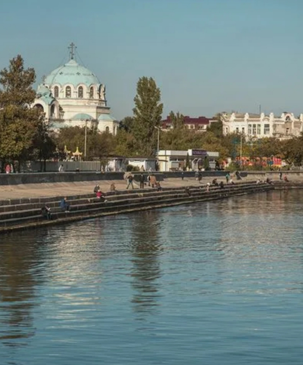 Пляж Терешковой,Евпатория из интернета 
