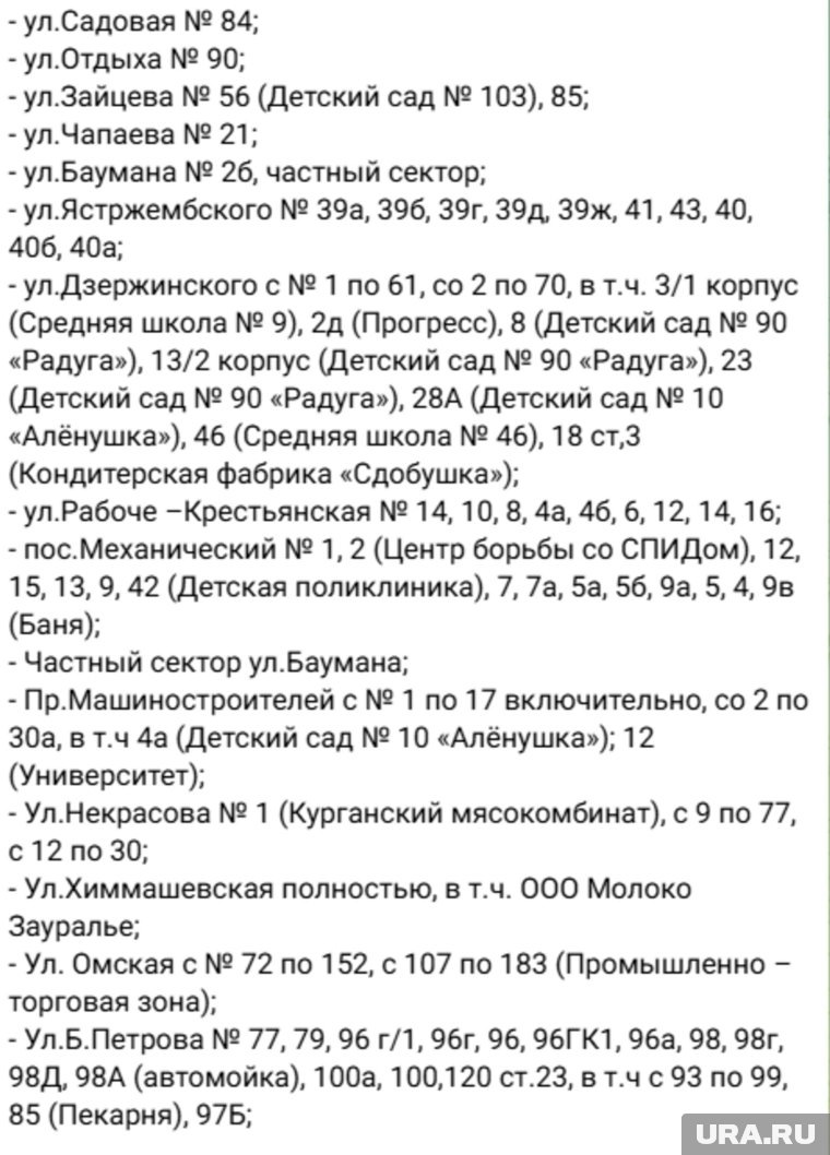    В Кургане временно отключат воду по 452 адресам tg-канал АО Водный Союз Курган