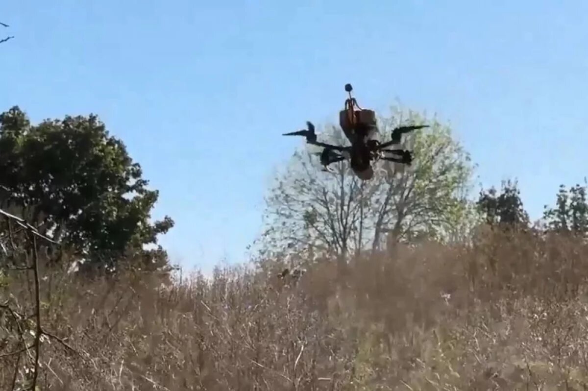    Работа дроноводов из батальона «Феникс».