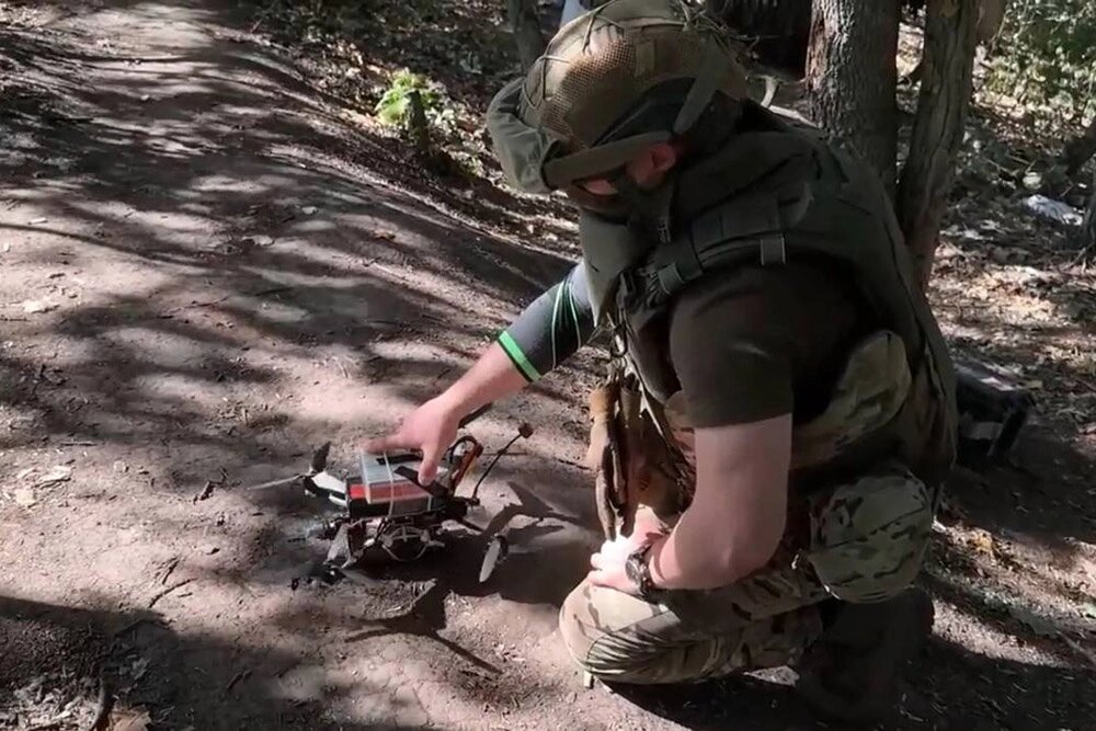    Работа дроноводов из батальона «Феникс». Фото: Министерство обороны РФ