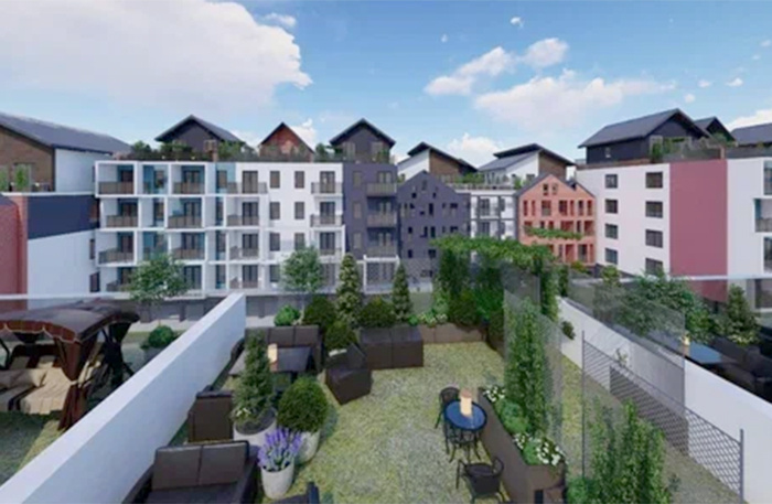    Технико-планировочный проект малоэтажного комплекса «Светлоград» в Калининградской области. Фото: пресс-служба компании «Русская Европа»