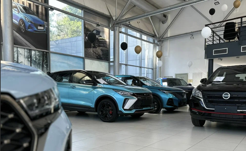 Фото внутри автосалона Миля 34