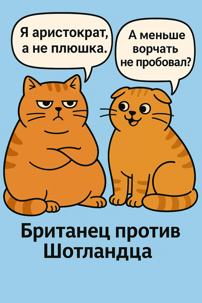 Британская и Шотландская кошка.