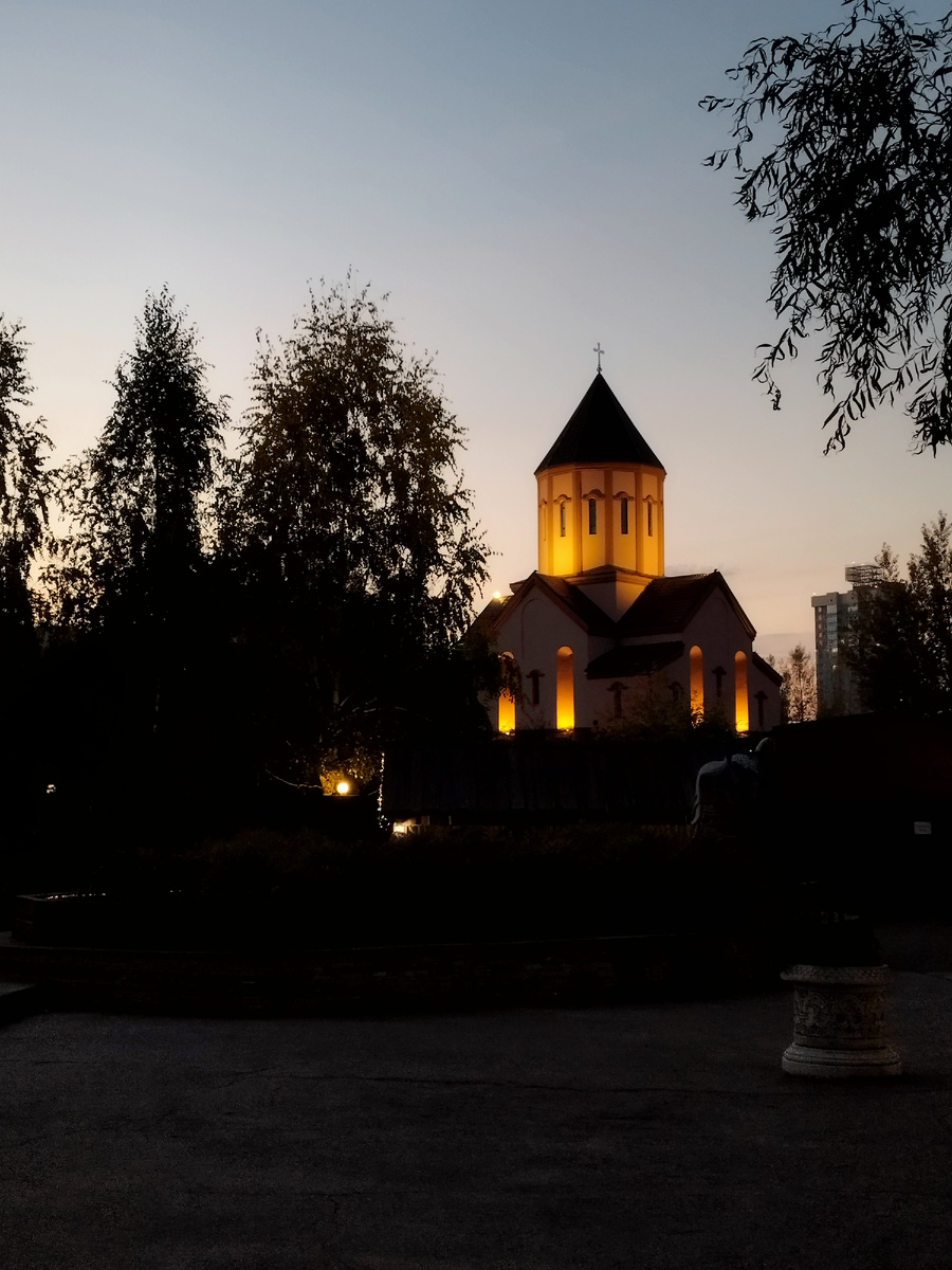 Сентябрь в Красноярске. Фото из личного архива автора.