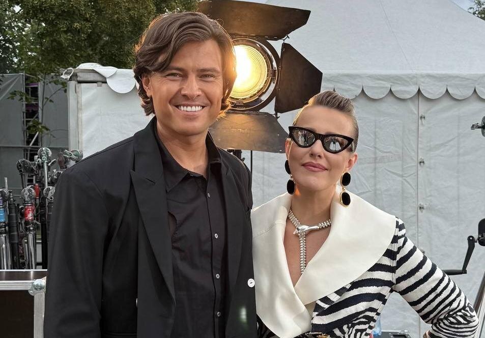 Прохор Шаляпин и Ксения Собчак. Фото из открытых источников.