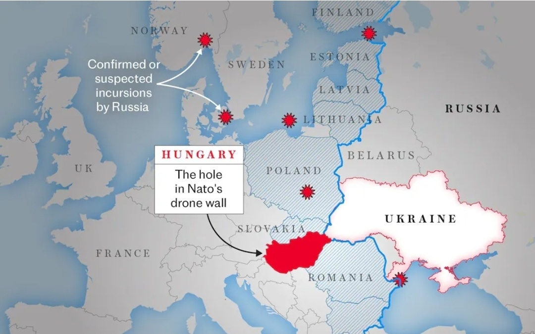 Венгрия - дыра в Стене Дронов НАТО