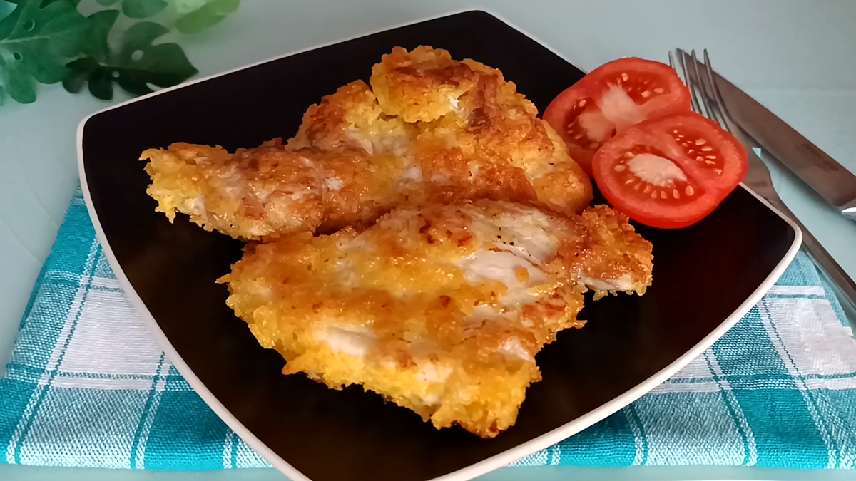 📌 Сочные куриные отбивные в хрустящей корочке