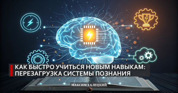 Как быстро учиться новым навыкам: перезагрузка системы познания