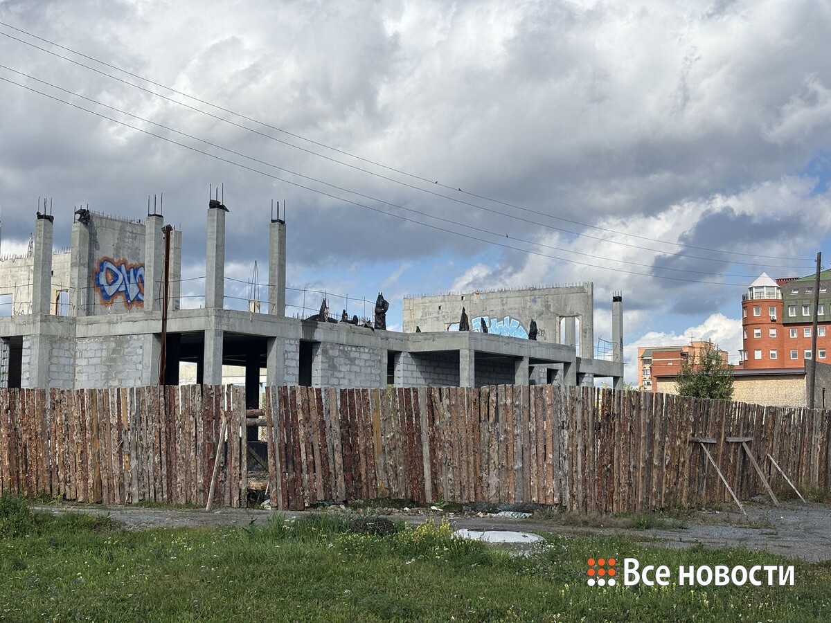 Стройплощадка детского центра на ГГМ / съёмка от 26 августа 2025 года 